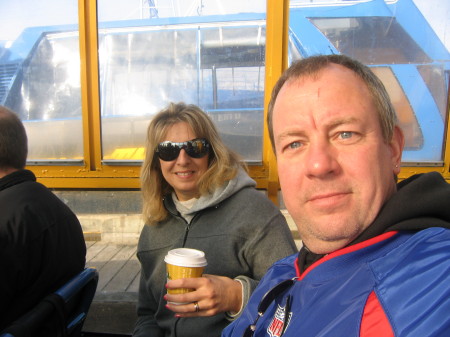 On the boat to Whale-Watch