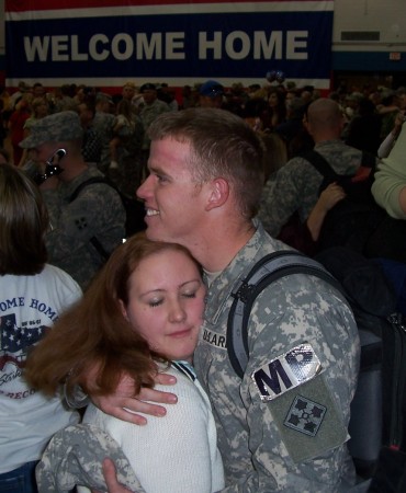 Welcome Home Andrew!