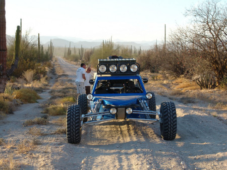 Off-roading in Baja
