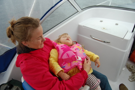 Rainy day on Rainy Lake, 2008