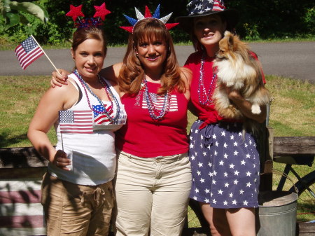 Chanelle, Cathy and Carole Anne july 4,2007