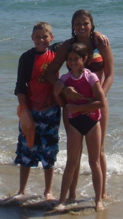 My nieces and nephew in California 2008