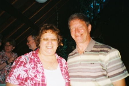 Sue Troelsch and husband