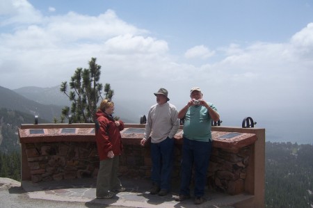 Laura me and Bob in Northern Cali