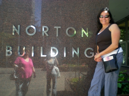 Savanah's audition in the Norton Building!