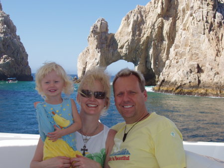 On Uncle Bob's Boat in Cabo