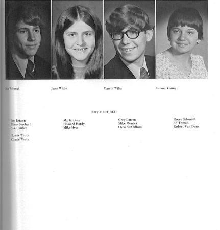 Mark Aschenbrenner's album, The Year Book Photo's 1973