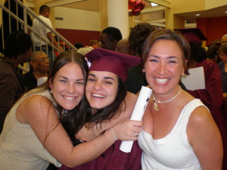 My sister Julie and her daughters Jess & Brit