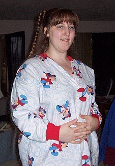 Me in my Mickey Mouse Nighty