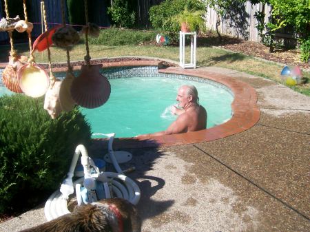 4th of july our pool party bob my husband