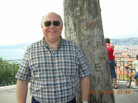 James in Nice France, 2005