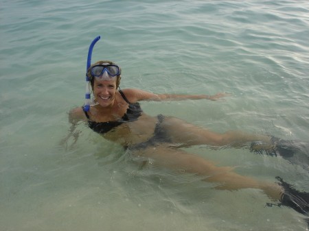 Snorkling in St. Maarten