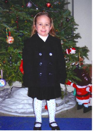 My granddaughter.Christmas,2007