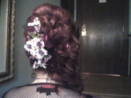 my wedding hair