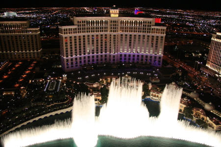 View from Paris Hotel & Casino, Las Vegas