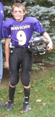 Mark, 2007, QB for Hampstead Ravens