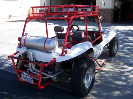 Street legal sand rail Danny loves this thing