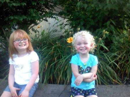 Grand Daughters Ella and Lila