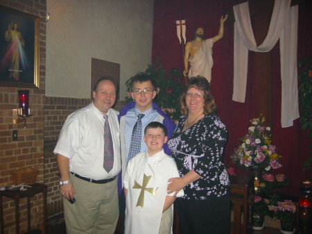 Chris' Baptism - March 2008