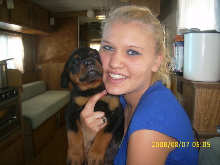 MY DAUGHTER & MAX OUR ROTT