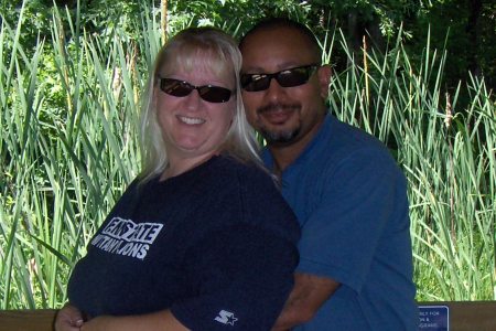 Me and Hubby May 2008