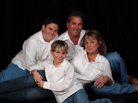 Julie Burch (Wright) and family