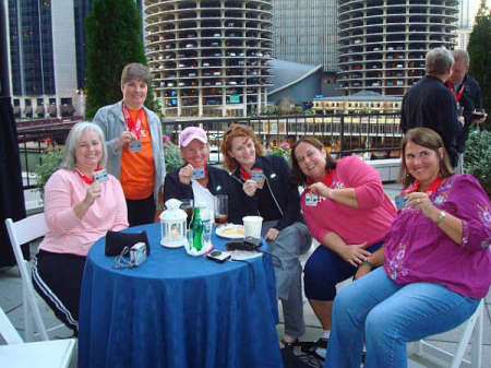 We did it! Chicago Marathon 2008