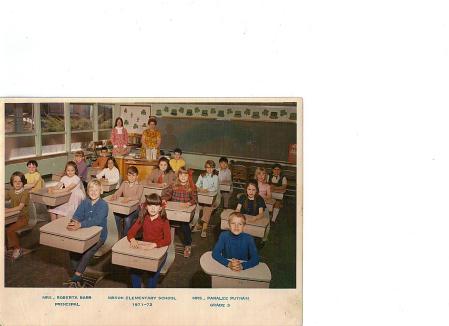 1971-1972  Third grade