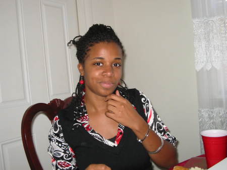 My 1st born daughter- Ms. Mioshe Johnson