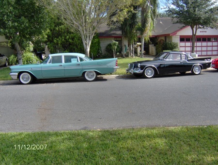 58 DeSoto, 59 Studebaker Silver Hawk