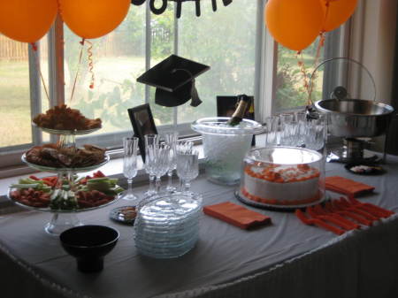 Graduation Party that I gave for my niece.