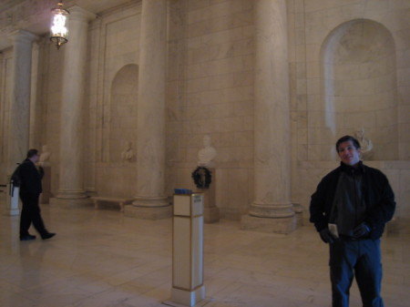 Dennis and I inside Supreme Court DEC07