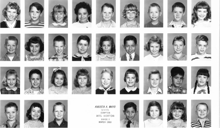 Mrs. Horton 2nd Grade Class 1959-1960