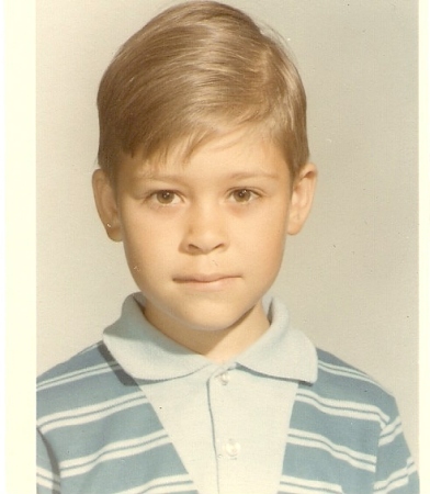 1st or 2nd grade (no cat, just me)