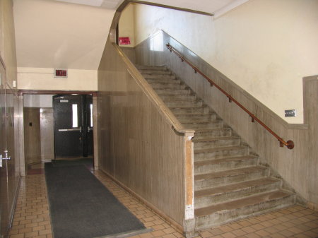 Flint Central 1st Floor North Stairway - 2005