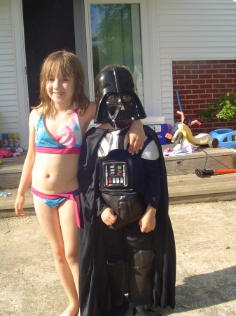 Beauty and Darth Vader