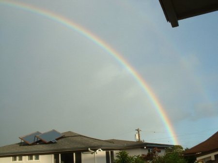 Rainbow from the Porch