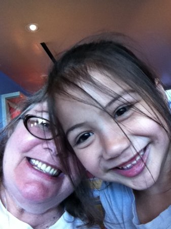 Me and my granddaughter, Evelyn