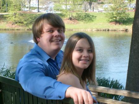 My son, Evan, and his girlfriend, Jenna