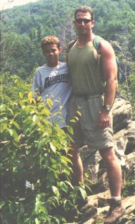 Blue Ridge Mountains after a long hike