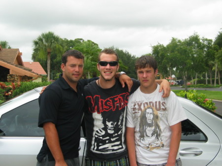Dallas, Nicholas and Dillon.  July 2008