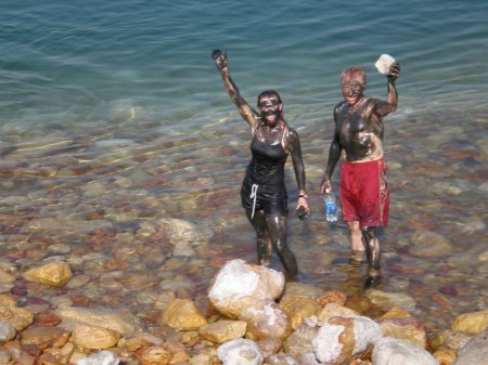 Dead Sea and mineral mud