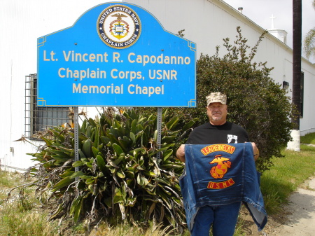 Me at Camp Pendelton Marine Corps Base
