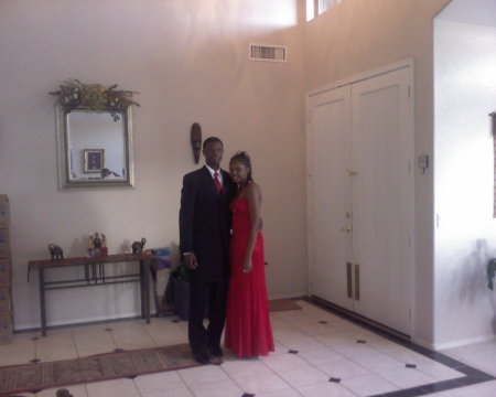 Brit going to prom