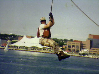 Soo Locks bosun's chair