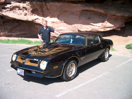 Me and the 76 at Red Rocks near Morrison.