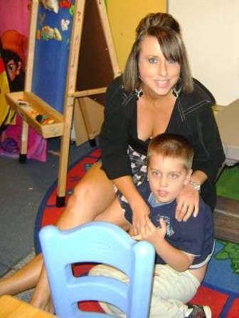 My son and I.  October 2008.