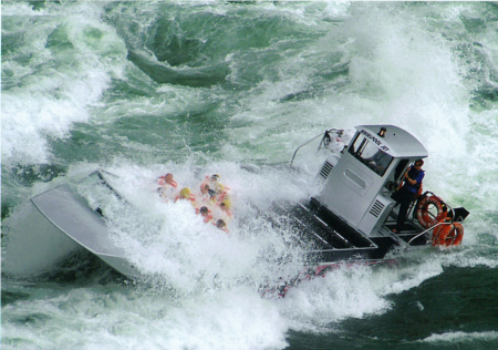 Whirpool Jet Boat ride at Niagara-on-the-Lake