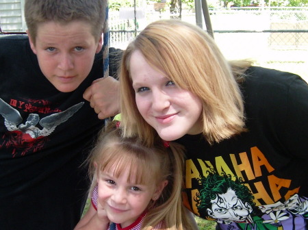 My kids Mason, Malorie and Heather