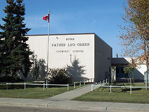 Father Leo Green Elementary School Logo Photo Album